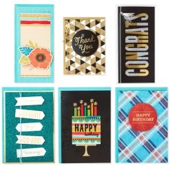 Hallmark Assorted Cards For All Occasions In Floral Organizer Box, Box Of 24 13 Hallmark Assorted Cards For All Occasions In Floral Organizer Box, Box Of 24 -Hallmark 24 Cards for AllOccasions in Floral Organizer Box 5EDX3457 03