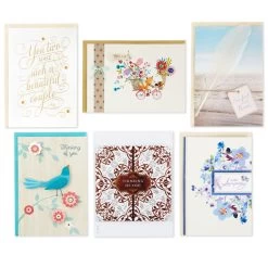 Hallmark Assorted Cards For All Occasions In Floral Organizer Box, Box Of 24 16 Hallmark Assorted Cards For All Occasions In Floral Organizer Box, Box Of 24 -Hallmark 24 Cards for AllOccasions in Floral Organizer Box 5EDX3457 06