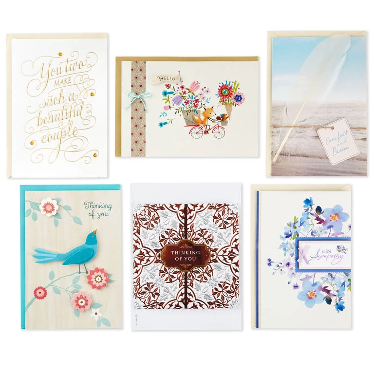 Hallmark Assorted Cards For All Occasions In Floral Organizer Box, Box Of 24 8 Hallmark Assorted Cards For All Occasions In Floral Organizer Box, Box Of 24 - Image 6