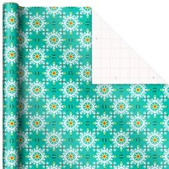 Hallmark Festive And Fun 3-Pack Multicolored Wrapping Paper, 120 Sq. Ft. 13 Hallmark Festive And Fun 3-Pack Multicolored Wrapping Paper, 120 Sq. Ft. -Hallmark 3Pack Festive and Fun Holiday Wrapping Paper 5JXW1082 06