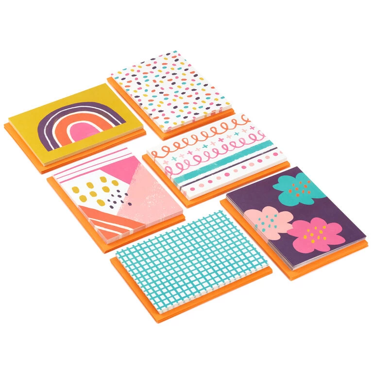 Hallmark Abstract Doodles And Dots Boxed Blank Note Cards, Pack Of 48 4 Hallmark Abstract Doodles And Dots Boxed Blank Note Cards, Pack Of 48 - Image 2