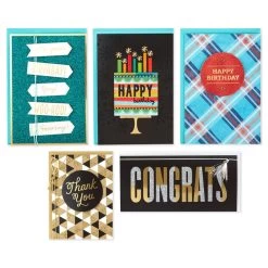 Hallmark All Occasion Card Assortment In Decorative Box, Set Of 20 -Hallmark All Occasion Card Assortment in Decorative Box 5EDX3458 03