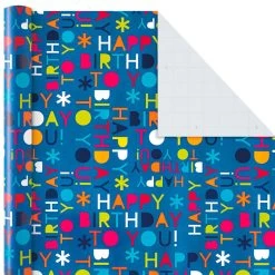 Hallmark All Occasions Wrapping Paper Rolls, 6 Pack -Hallmark All Occasions Wrapping Paper Rolls 6 Pack 5JXW1745 04