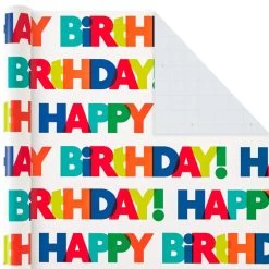 Hallmark All Occasions Wrapping Paper Rolls, 6 Pack -Hallmark All Occasions Wrapping Paper Rolls 6 Pack 5JXW1745 09