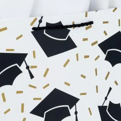 Hallmark 13" Assorted Grad Designs 3-Pack Large Gift Bags With Tissue Paper -Hallmark Assorted Grad Designs 3Pack Large Gift Bags With Tissue Paper 5GBC1015 04