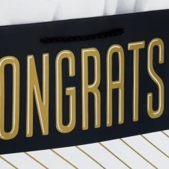 Hallmark 13" Assorted Grad Designs 3-Pack Large Gift Bags With Tissue Paper -Hallmark Assorted Grad Designs 3Pack Large Gift Bags With Tissue Paper 5GBC1015 05