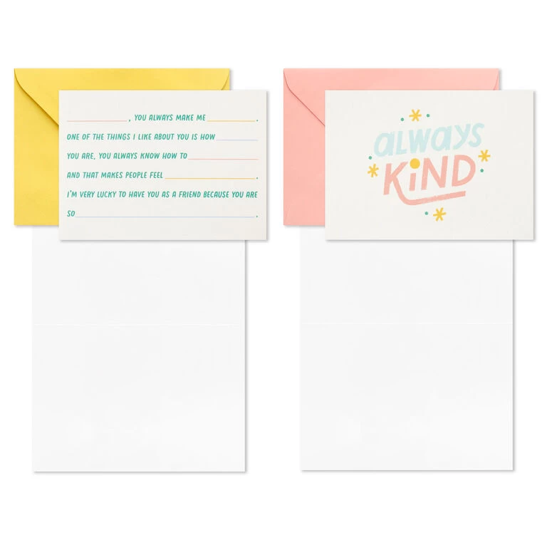 Hallmark Little World Changers™ Assorted Blank Note Cards In Caddy, Pack Of 24 6 Hallmark Little World Changers™ Assorted Blank Note Cards In Caddy, Pack Of 24 - Image 4