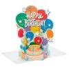 Hallmark Balloon Bouquet Boxed Pop-Up Birthday Cards, Pack Of 8 -Hallmark Balloon Bouquet Boxed Birthday Cards 5STZ1173 01