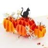 Hallmark Fun And Frightful 3D Pop-Up Halloween Card -Hallmark Black Cat on Pumpkins 3D PopUp Halloween Card 1299IEH1003 01