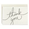 Hallmark Black Script Bulk Boxed Blank Thank-You Notes, Pack Of 40 1 Hallmark Black Script Bulk Boxed Blank Thank-You Notes, Pack Of 40 -Hallmark Black Script Boxed Blank ThankYou Notes Multipack 1TYN2453 01