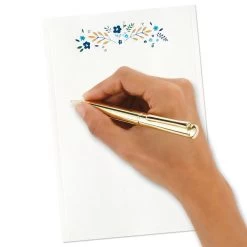 Hallmark Blue Floral Stationery Set, Box Of 20 -Hallmark Blue Floral Stationery Set 1499STN1140 04