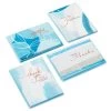 Hallmark Blue Watercolor Assortment Blank Sympathy Thank-You Notes, Pack Of 24 -Hallmark Blue Watercolor Assortment Sympathy ThankYou Notes 5STZ1137 01