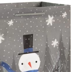 Hallmark Bulk Blue And Gray 18-Pack Holiday Gift Bags, Assorted Sizes And Designs 15 Hallmark Bulk Blue And Gray 18-Pack Holiday Gift Bags, Assorted Sizes And Designs -Hallmark Blue and Gray Holiday Gift Bags Bulk Pack 5XGB1425 06