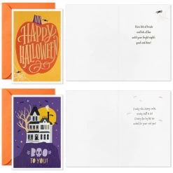 Hallmark Boo To You Boxed Halloween Cards Assortment, Pack Of 36 -Hallmark Boo to You Boxed Halloween Cards Assortment 5ELT1011 04