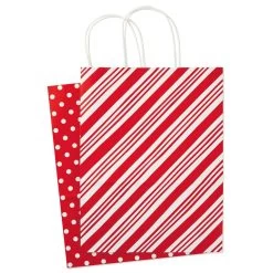 Hallmark 13" Bright Fun 12-Pack Assorted Christmas Gift Bags -Hallmark Bright Fun 12 Assorted Large Christmas Gift Bags 5XGB2812 10
