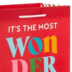 Hallmark Bright Wishes 8-Pack Christmas Gift Bags, Assorted Sizes And Designs -Hallmark Bright Wishes Assortment Christmas Gift Bags 5XGB1447 04