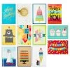 Hallmark Bright And Happy Assorted Birthday Cards, Box Of 12 1 Hallmark Bright And Happy Assorted Birthday Cards, Box Of 12 -Hallmark Bright and Happy Assorted Birthday Cards Bulk Pack 5EDX1019 01