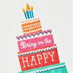 Hallmark Bright And Happy Assorted Birthday Cards, Box Of 12 12 Hallmark Bright And Happy Assorted Birthday Cards, Box Of 12 -Hallmark Bright and Happy Assorted Birthday Cards Bulk Pack 5EDX1019 04
