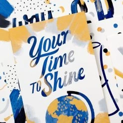 Hallmark Festive Grad Wishes Graduation Cards Assortment, Pack Of 36 -Hallmark Casual Painted Money Holder Graduation Cards Assortment 5GEY2015 06