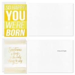 Hallmark Colorful Classic Boxed All-Occasion Cards Assortment, Pack Of 12 -Hallmark Celebrate Assorted Boxed AllOccasion Cards 3EDX1204 06