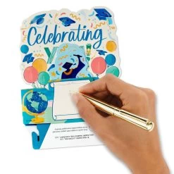 Hallmark Celebrating You 3D Pop-Up Graduation Cards, Pack Of 8 -Hallmark Celebrating You Graduation Cards Pack 5GEY2016 06