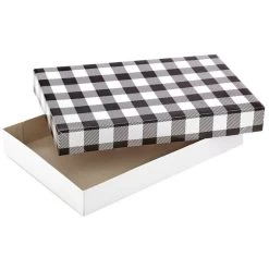 Hallmark Checks And Plaids 12-Pack Designed Shirt Boxes -Hallmark Checks and Plaids 12Pack Designed Shirt Boxes 5XBC1124 04