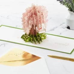 Hallmark One And Only Love Cherry Blossoms 3D Pop-Up Valentine's Day Card 14 Hallmark One And Only Love Cherry Blossoms 3D Pop-Up Valentine's Day Card -Hallmark Cherry Blossoms 3D PopUp Valentines Day Card 1299IAV5022 05