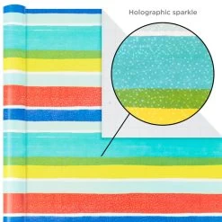 Hallmark Colorful Celebration 3-Pack Wrapping Paper, 55 Sq. Ft. Total -Hallmark Colorful Celebration 3Pack Wrapping Paper Rolls 5EWR6373 04