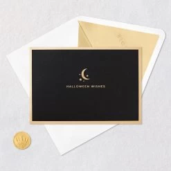 Hallmark Crescent Moon 3-D Pop-Up Halloween Card -Hallmark Crescent Moon and Bats 3D PopUp Halloween Card 1299IEH3001 06