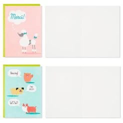 Hallmark Cute Dogs Assortment Blank Thank-You Notes, Pack Of 48 11 Hallmark Cute Dogs Assortment Blank Thank-You Notes, Pack Of 48 -Hallmark Cute Dogs Assortment Blank ThankYou Notes 5STZ1133 03