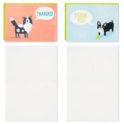 Hallmark Cute Dogs Assortment Blank Thank-You Notes, Pack Of 48 12 Hallmark Cute Dogs Assortment Blank Thank-You Notes, Pack Of 48 -Hallmark Cute Dogs Assortment Blank ThankYou Notes 5STZ1133 04