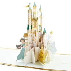 Hallmark Disney Princess Castle So Loved 3D Pop-Up Card