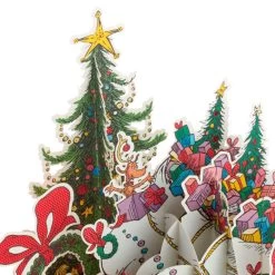 Hallmark Dr. Seuss™ How The Grinch Stole Christmas!™ Wreath 3D Pop-Up Christmas Card -Hallmark Dr. Seuss Grinch 3D PopUp Christmas Card 1499IXC7132 04