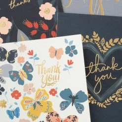 Hallmark Elegant Florals Boxed Blank Thank-You Notes Assortment, Pack Of 48 10 Hallmark Elegant Florals Boxed Blank Thank-You Notes Assortment, Pack Of 48 -Hallmark Elegant Florals Assorted Boxed ThankYou Cards 5STZ1169 03