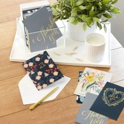 Hallmark Elegant Florals Boxed Blank Thank-You Notes Assortment, Pack Of 48 13 Hallmark Elegant Florals Boxed Blank Thank-You Notes Assortment, Pack Of 48 -Hallmark Elegant Florals Assorted Boxed ThankYou Cards 5STZ1169 06