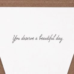 Hallmark Flower Bouquet Beautiful Day Birthday Card -Hallmark Floral Bouquet Displayable Birthday Card 1299LAD9483 02