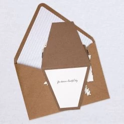 Hallmark Flower Bouquet Beautiful Day Birthday Card -Hallmark Floral Bouquet Displayable Birthday Card 1299LAD9483 03