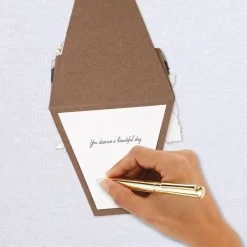 Hallmark Flower Bouquet Beautiful Day Birthday Card -Hallmark Floral Bouquet Displayable Birthday Card 1299LAD9483 06