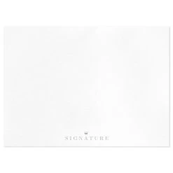 Hallmark Floral Laser Foil Heart Blank Note Cards, Box Of 8 -Hallmark Floral Laser Foil Heart Blank Note Cards 1499THK2105 05