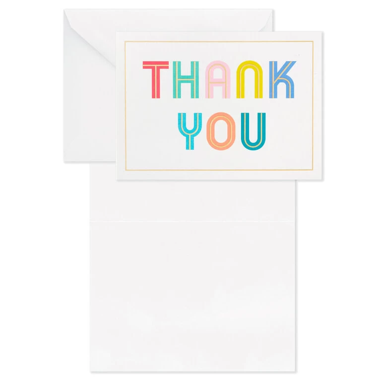 Hallmark Floral And Lettering Bulk Blank Note Cards, Pack Of 50 6 Hallmark Floral And Lettering Bulk Blank Note Cards, Pack Of 50 - Image 4