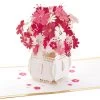 Hallmark Happy Thoughts Flower Bouquet 3D Pop-Up Thinking Of You Card -Hallmark Flower Bouquet 3D PopUp Thinking of You Card 1299LAD9644 01