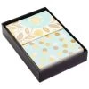 Hallmark Flowers And Dots Assorted Blank Note Cards, Box Of 50 1 Hallmark Flowers And Dots Assorted Blank Note Cards, Box Of 50 -Hallmark Flowers and Dots Assorted Blank Note Cards 5WDN2069 01