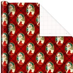 Hallmark Traditional 3-Pack Foil Christmas Wrapping Paper Assortment, 60 Sq. Ft. 13 Hallmark Traditional 3-Pack Foil Christmas Wrapping Paper Assortment, 60 Sq. Ft. -Hallmark Foil Christmas Wrapping Paper Assortment 5JXW1065 04