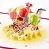 Hallmark Here's To You Cocktail Toast 3D Pop-Up Card -Hallmark Fruit Cocktail Drinks Celebration 3D PopUp Card for Her 1299LAD2897 01