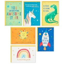 Hallmark Fun Kids Assortment Encouragement Cards, Pack Of 36 -Hallmark Fun Kids Assortment Encouragement Cards 5STZ1140 02