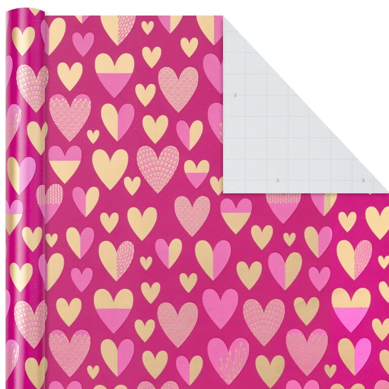Hallmark Gold And Jewel Tones 3-Pack Wrapping Paper, 105 Sq. Ft. Total 6 Hallmark Gold And Jewel Tones 3-Pack Wrapping Paper, 105 Sq. Ft. Total - Image 4