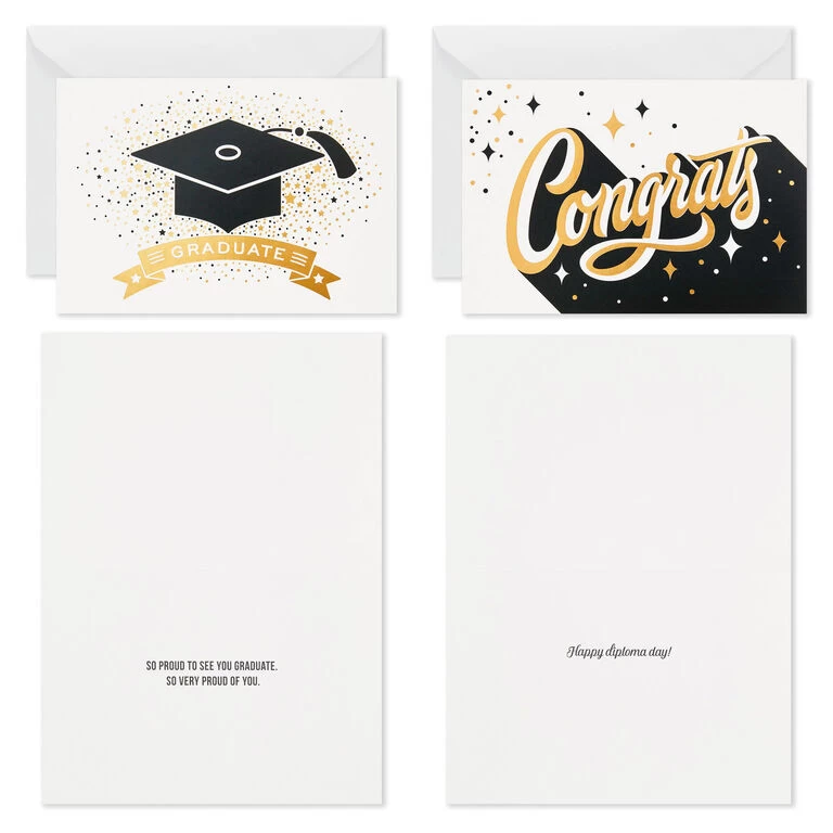 Hallmark Confetti Celebration Assorted Graduation Cards, Pack Of 36 6 Hallmark Confetti Celebration Assorted Graduation Cards, Pack Of 36 - Image 4