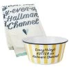 Hallmark Channel Everything's Butter Popcorn Bowl, 50 Oz. -Hallmark Hallmark Channel Popcorn Bowl and Blanket Gift Set 23HMKCHBOWLSPPS 01