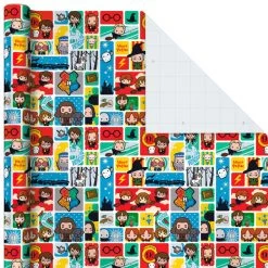Hallmark Harry Potter™ 3-Pack Assorted Wrapping Paper, 60 Sq. Ft. Total -Hallmark Harry Potter Assorted Wrapping Paper Pack 5EWR2958 04