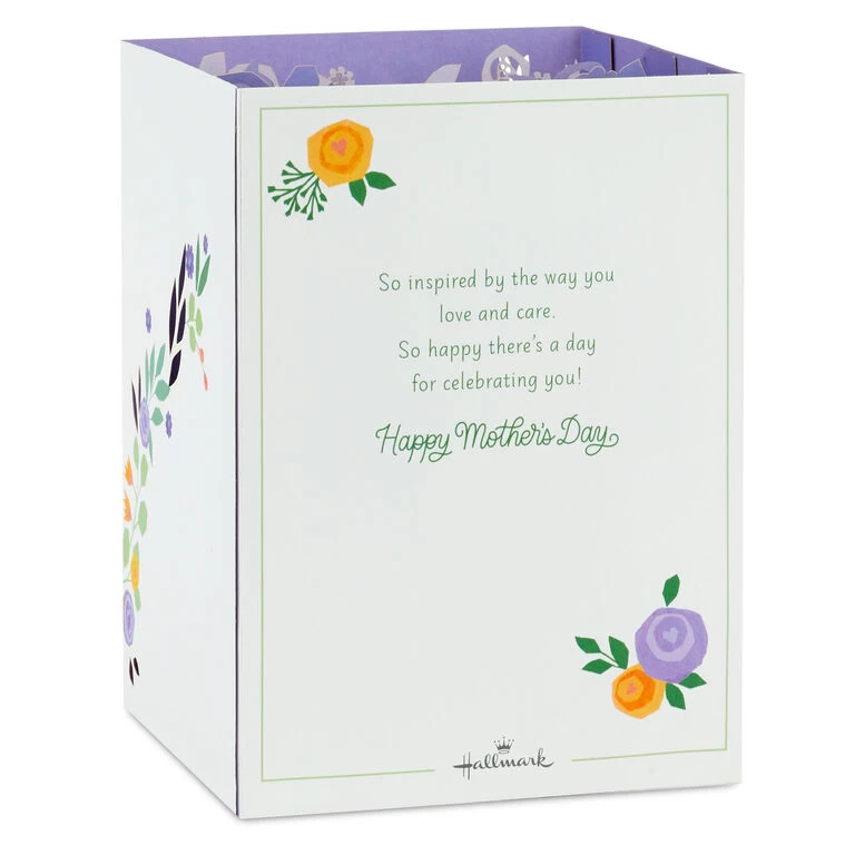 Hallmark You Are Loved 3D Pop-Up Musical Mother's Day Card With Light 4 Hallmark You Are Loved 3D Pop-Up Musical Mother's Day Card With Light - Image 2